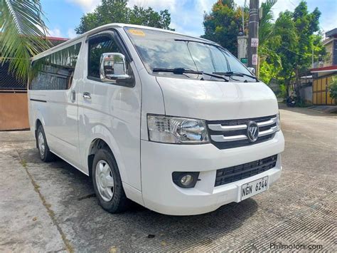 foton artista van price philippines|Used Foton Van for Sale in Philippines.